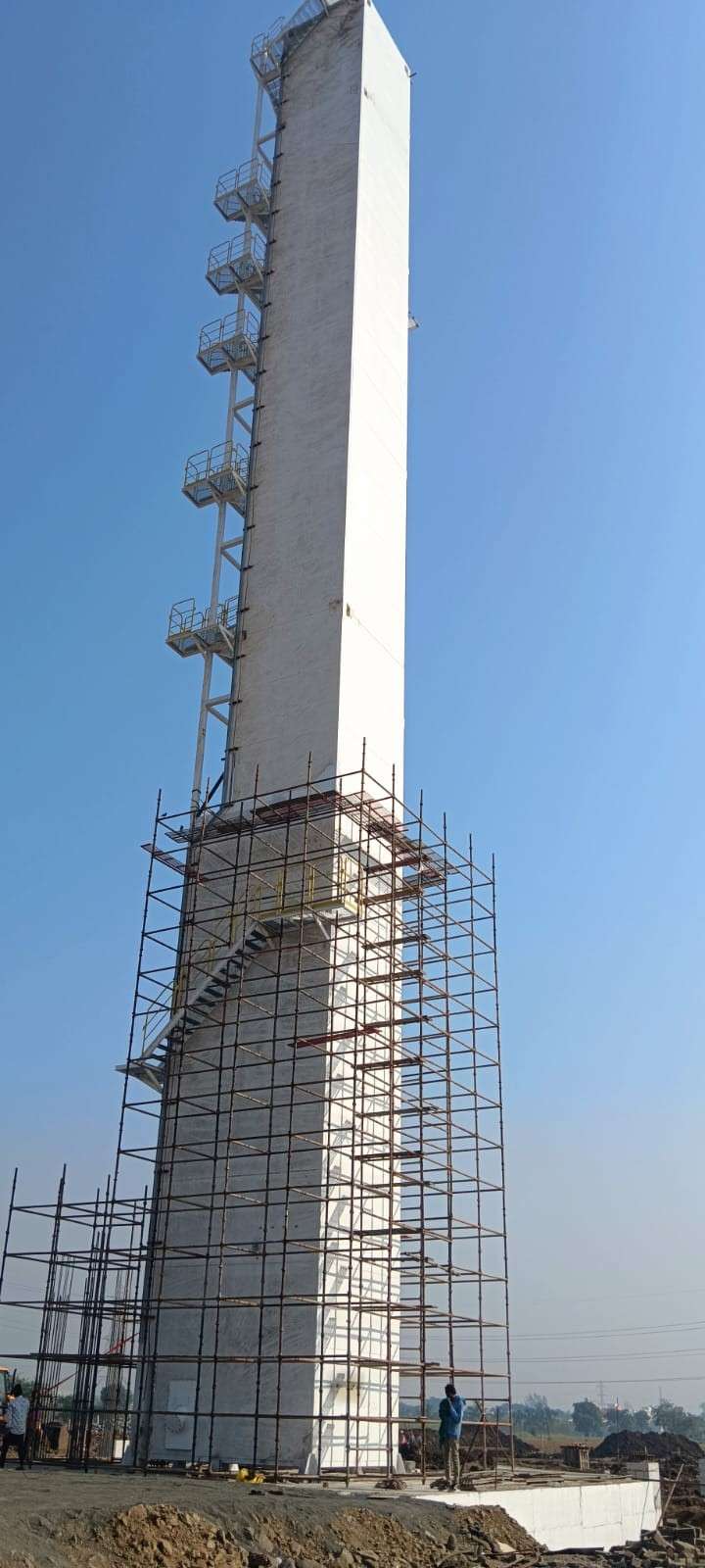 Shuttering material arranged for casting work