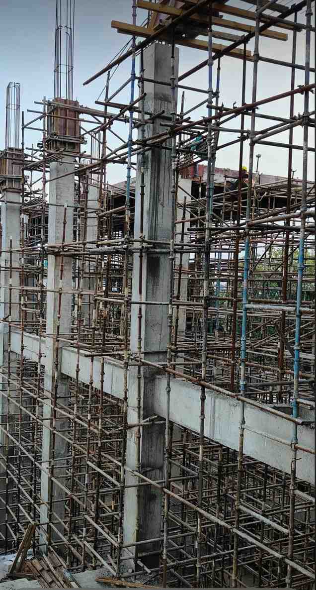 Material dispatch of construction equipment for projects